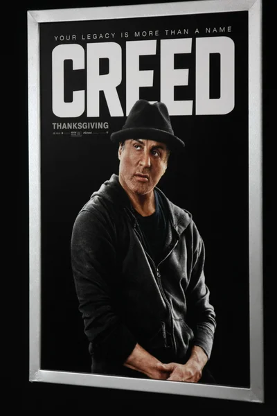 "Creed" Poster LA — Stock Photo, Image