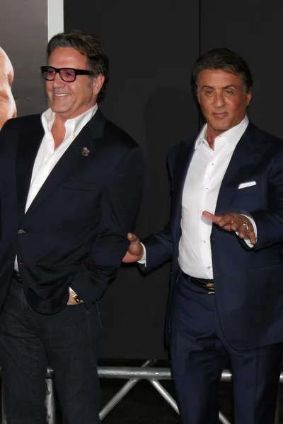 Frank Stallone, Sylvester Stallone — Stok fotoğraf
