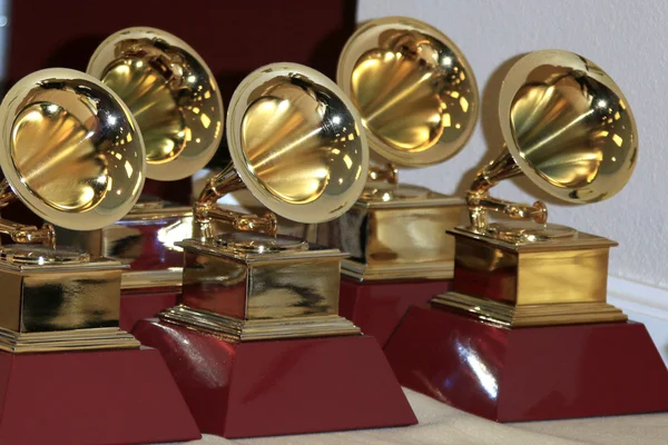 Grammy Award Statues Stock Image