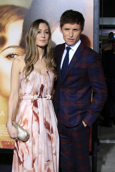 Hannah Bagshawe, Eddie Redmayne — Stockfoto