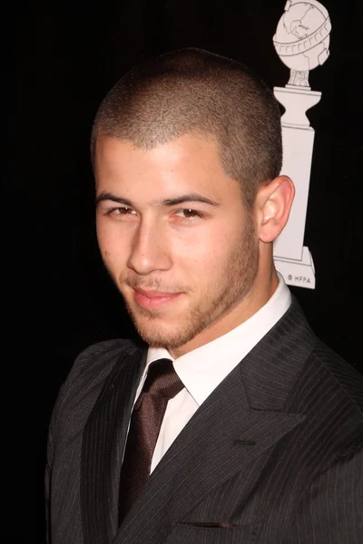 Singer Nick Jonas — Stock Photo, Image