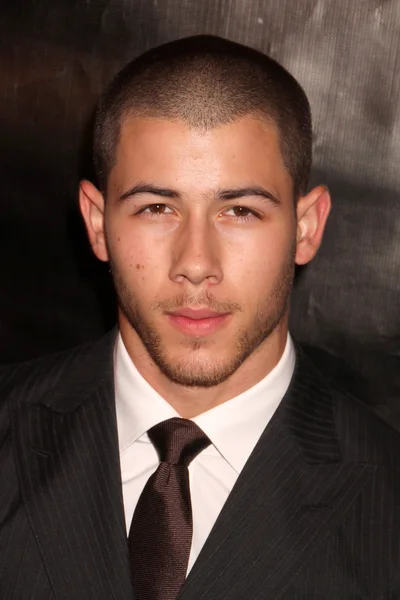 Singer Nick Jonas — Stock Photo, Image