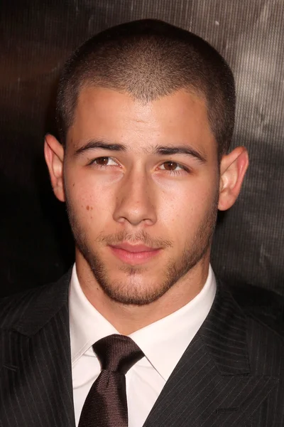 Singer Nick Jonas — Stock Photo, Image