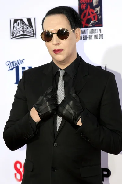 Zpěvák Marilyn Manson — Stock fotografie
