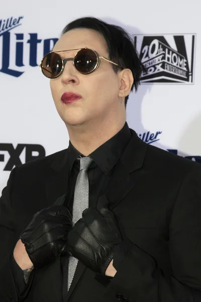 Sångerskan Marilyn Manson — Stockfoto