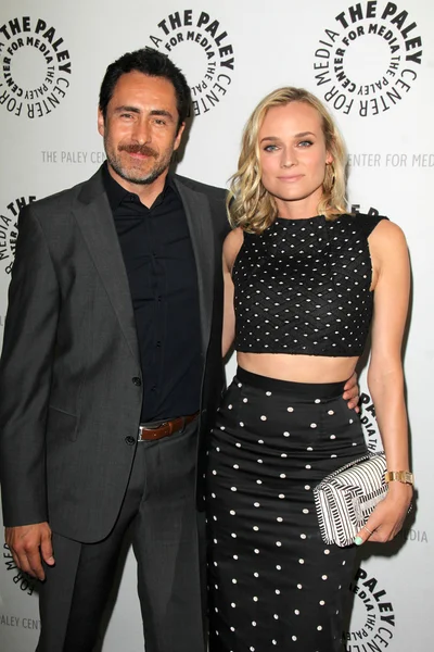 Demian Bichir, Diane Kruger — Zdjęcie stockowe