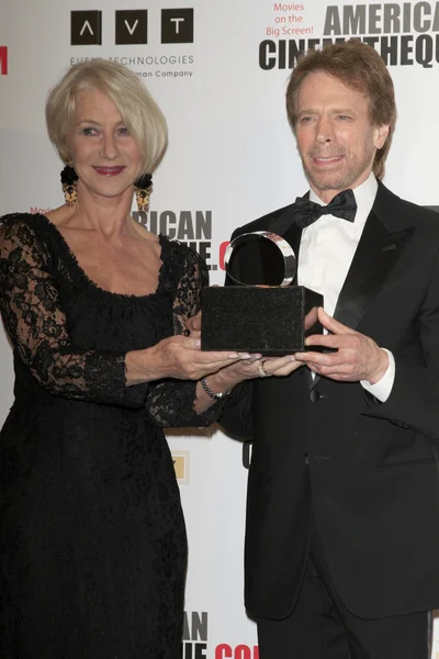 Helen Mirren, Jerry Bruckheimer — Stock fotografie