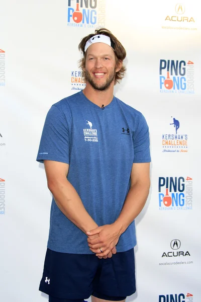 Baseball  player Clayton Kershaw — Stock Fotó