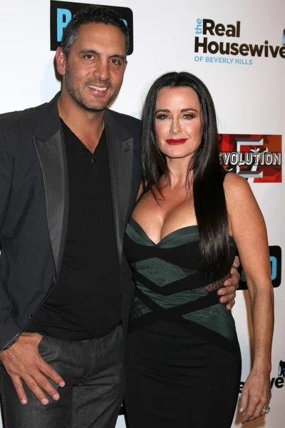 Mauricio Umansky, Kyle Richards — Foto de Stock