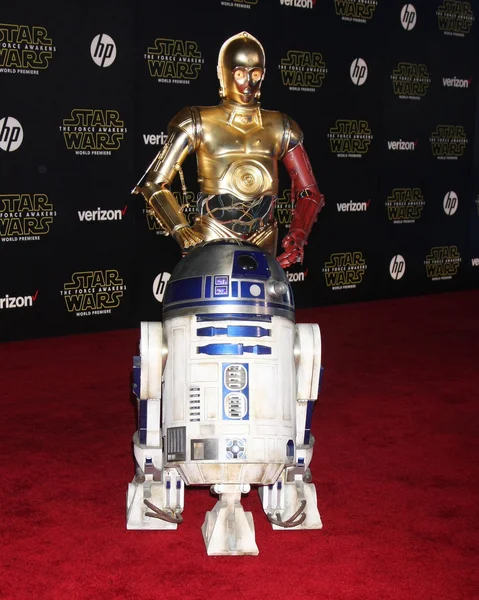 Star Wars: The Force Awakens World Premiere — Stock Photo, Image