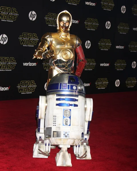 Star Wars: The Force Awakens World Premiere — Stock Photo, Image