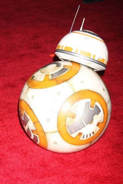 BB-8 em Star Wars: A Força Desperta Estreia Mundial — Fotografia de Stock