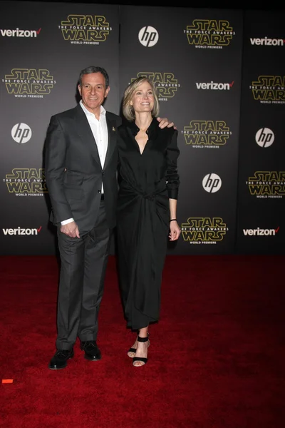 Bob Iger, Willow Bay — Stock Photo, Image