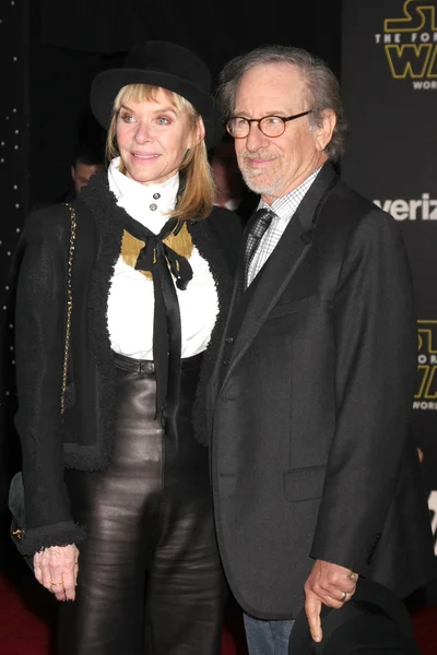 Kate Capshaw, Steven Spielberg — Foto Stock