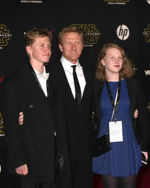 Joseph McKidd, Kevin McKidd, Iona McKidd — Stockfoto