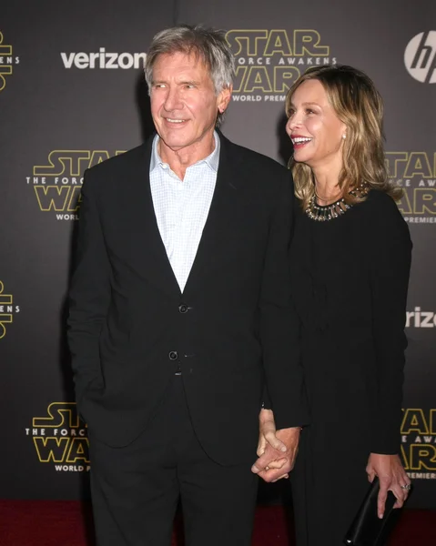 Harrison Ford, Calista Flockhart — Stockfoto