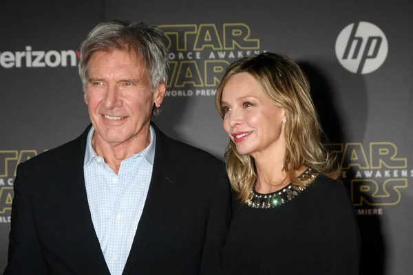 Harrison Ford, Calista Flockhart — Stockfoto