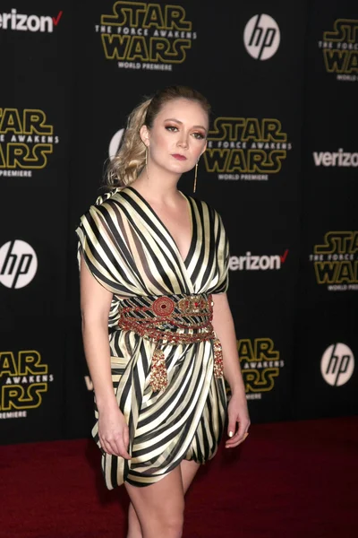 Schauspielerin billie lourd — Stockfoto