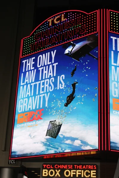 Atmopshere Digital posters Point Break Premiere — 스톡 사진