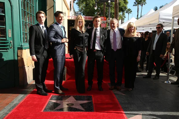 Rob Lowe, family — Stock Photo, Image