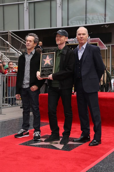 Brian Grazer, Ron Howard, Michael Keaton — Fotografia de Stock