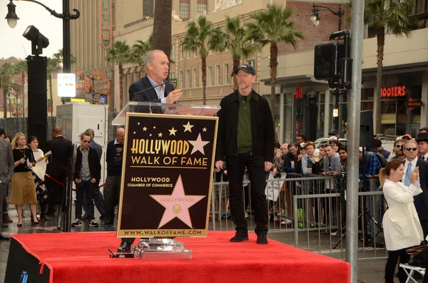 Michael Keaton, Ron Howard — Fotografia de Stock