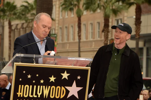 Michael Keaton, Ron Howard — Foto de Stock