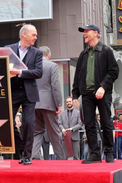 Michael Keaton, Ron Howard — Foto Stock