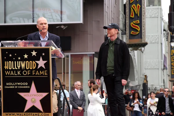 Michael Keaton, Ron Howard — Fotografia de Stock