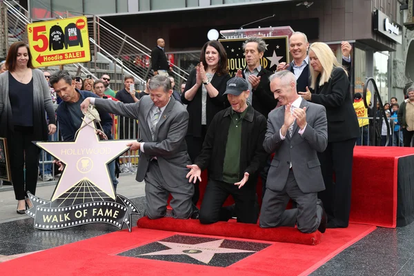 Ron Howard, Chamber Officials, Brian Grazer, Michael Keaton — 스톡 사진