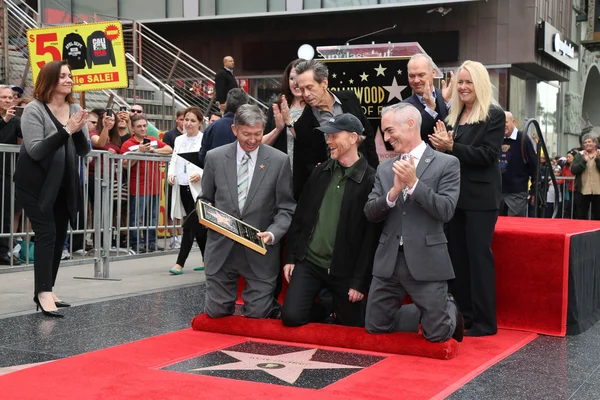 Ron Howard, Funcionários da Câmara, Brian Grazer, Michael Keaton — Fotografia de Stock