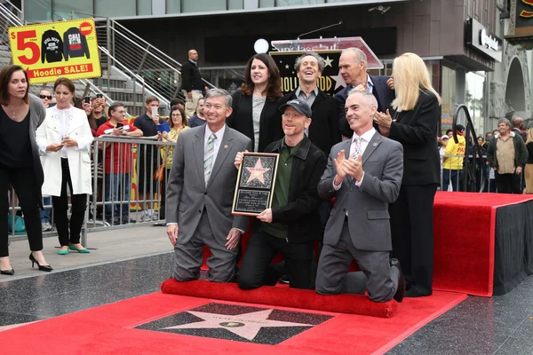 Ron Howard, Funcionários da Câmara, Brian Grazer, Michael Keaton — Fotografia de Stock