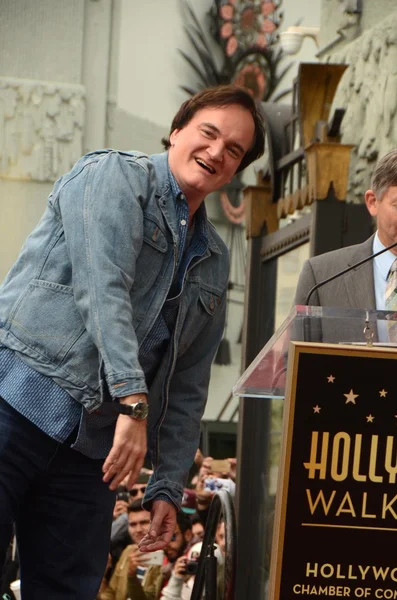 Quentin Tarantino Hollywood Paseo de la Fama Ceremonia de estrellas —  Fotos de Stock