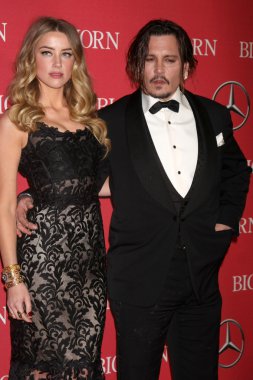 Amber Heard, Johnny Depp clipart