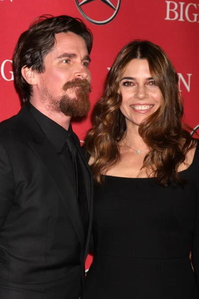 Christian Bale, Sibi Blazic — Stockfoto