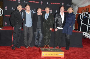 Robert Forster, Channing Tatum, Tim Roth, Christoph Waltz, Quentin Tarantino, Zoe Bell