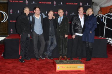 Robert Forster, Channing Tatum, Tim Roth, Christoph Waltz, Quentin Tarantino, Zoe Bell