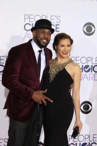 Stephen 'Twitch' Boss, Allison Holker — ストック写真