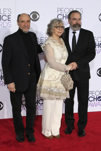 F. Murray Abraham, Kathryn Grody, Mandy Patinkin — Stock Photo, Image