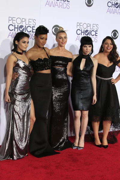 Vanessa Hudgens, Keke Palmer, Julianne Hough, Carly Rae Jepsen, Kether Donohue — Stock Photo, Image