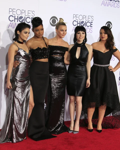 Vanessa Hudgens, Keke Palmer, Julianne Hough, Carly Rae Jepsen, Kether Donohue — Stock Photo, Image