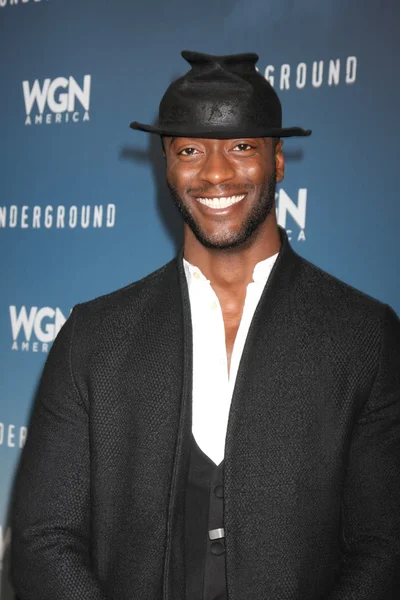 Skådespelaren Aldis Hodge — Stockfoto