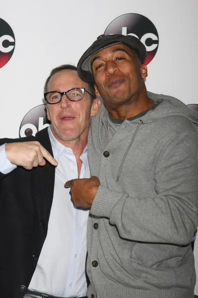 Clark Gregg, James Lesure — Stock Fotó