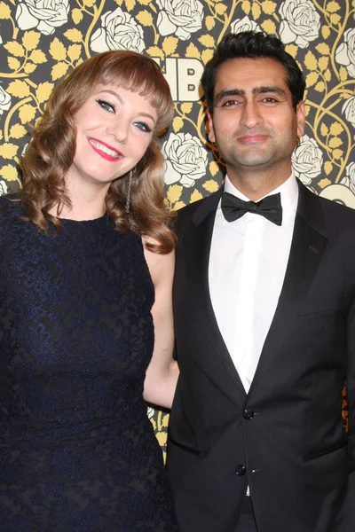 Emily V Gordon, Kumail Nanjiani — Zdjęcie stockowe