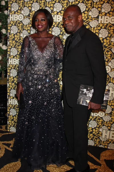 Viola davis, Juliusz tennon — Zdjęcie stockowe