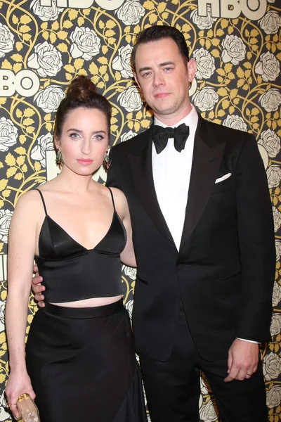 Zoe Lister-Jones, Colin Hanks — Foto Stock