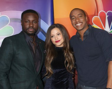 Dayo Okeniyi, Sarah Jeffery, Hampton Fluker
