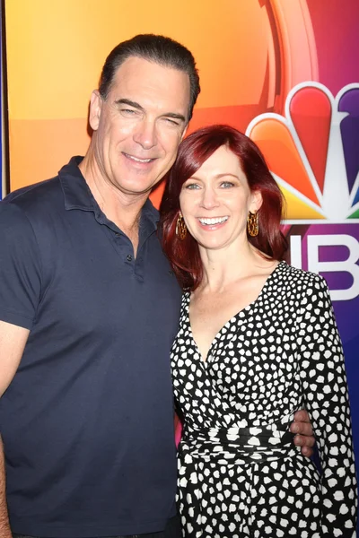 Patrick Warburton, Carrie Preston — Fotografia de Stock