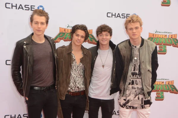 Band The Vamps — Foto Stock