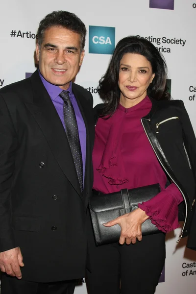 Houshang Touzie, Shohreh Aghdashloo — Stock Photo, Image